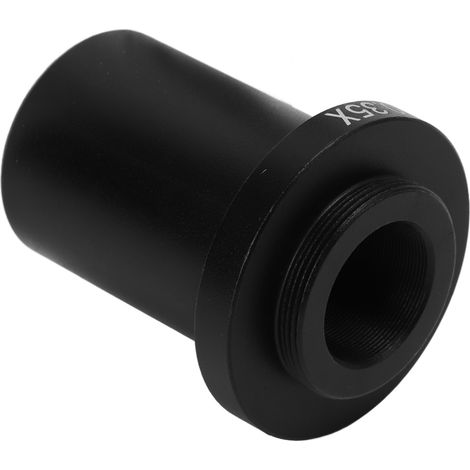 Mikroskopobjektiv 28 mm Durchmesser, C-Mount-Objektiv für 10A 0,7–4,5x Industriemikroskop-Kameraokular 0,35x (1/5)