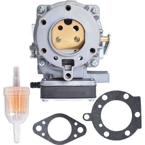 Carburateur pour Tracteur Tondeuse à Gazon Pièce de Rechange 495181 499306 693480 (1/4)