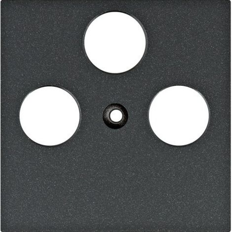 Lumina Couverture R/TV/SAT Televes Lumina noir WL6323