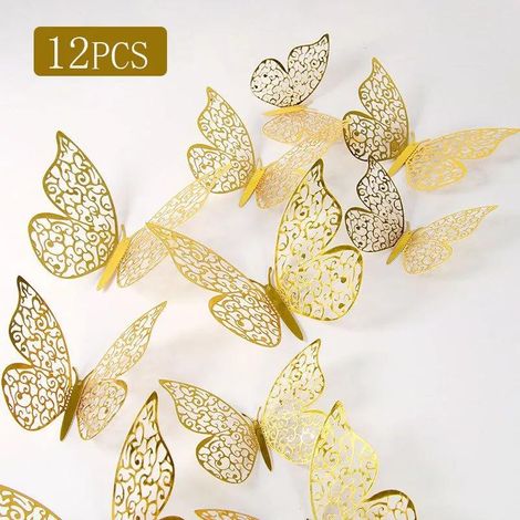 Stickers muraux papillon phosphorescents pour la décoration intérieure (1/5)