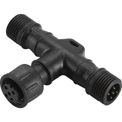 Wasserdichter 5-poliger T-Stecker (IP67) für RGBW-LED-Terrassenleuchten