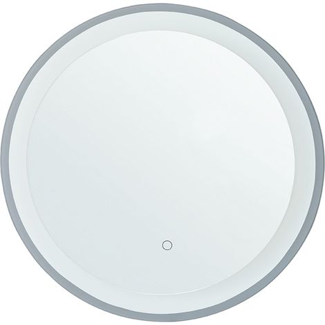 Espejo de pared para baño con LED 58 cm sistema anti vaho accesorio decorativo Brinay