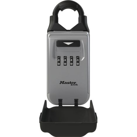 Master Lock – Boîte à clés avec anse ajustable étanche – Rangement sécurisé pour clés – Installation facile sur poignées de porte – Pour locations saisonnières