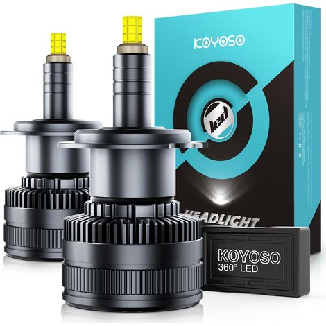 LED H7 Bulb 360° 30000LM 160W Car Lamp 6500K (1/5)