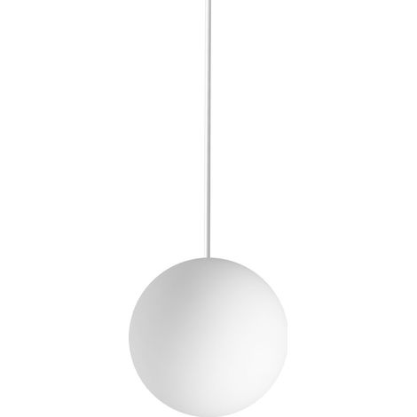 Ideal Lux Lampadario Sospensione Mapa 1 luce G9 bianco alluminio vetro
