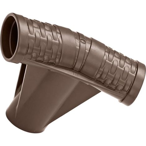 Connector in T P07240 for pool Coleman Power Steel for pool for the series Vista, piece of replacement in plastic brown, diameter 488/549 cm, frame of swimming above-ground (1/5)
