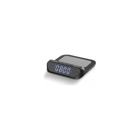 Reloj digital Cellularline wirelessclock2k carga rápida 15W (1/3)
