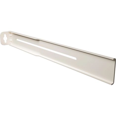 Réglettes de profondeur 40 cm (lot de 4) en aluminium blanc crème - DECOCLIM - DECO-REGPLUS9001