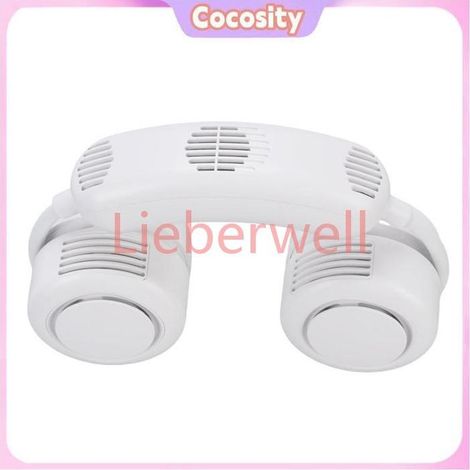 3 Speeds, Cocosity Portable Quiet Neck Fan, Rechargeable, Bladeless, LED Display, 6 Speeds, 8H Timer, 100ml Water Tank (1/5)