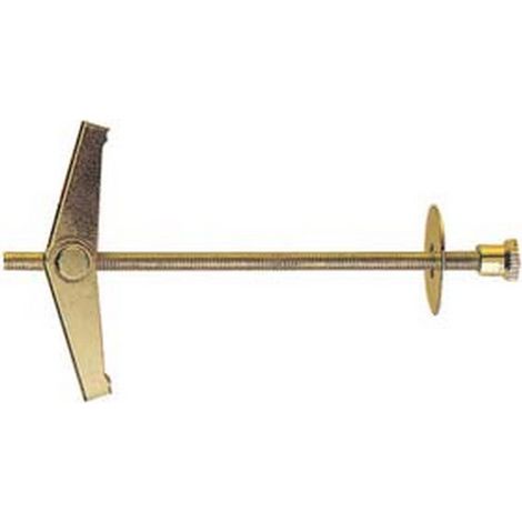 25PZ ANCORA SOFFITTO ACCIAIO "KD" KD 4 vite mm4 MA x mm95 dado ottone