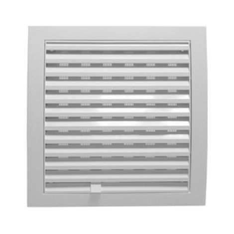 GRIGLIA DI AERAZIONE QUADRATE CON FLUSSO REGOLABILE cm 15x15