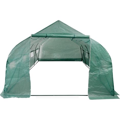 Serre portable Cadre en acier 18 m²