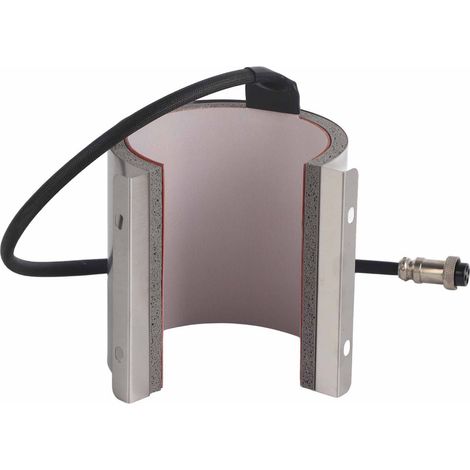 Presse à tasses souple à épaisseur réglable, durable, accessoires pour machine à presser à chaud 110 V 325 ml
