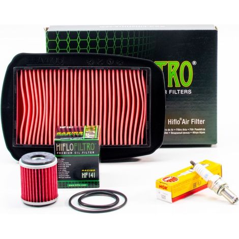 Kit Révision Filtres Bougies pour YAMAHA MT-125 de 2014 à 2019 - Sans Huile