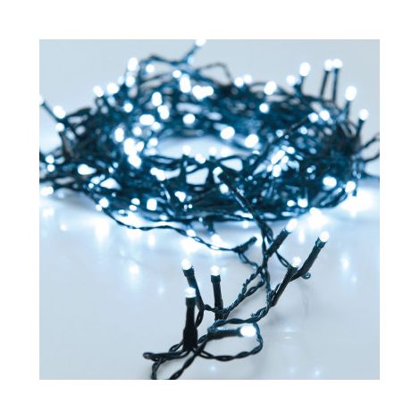 Guirnalda "Tipo Espino" Multifunción 700 LEDs Luz Fría (IP44 Exterior) 17m