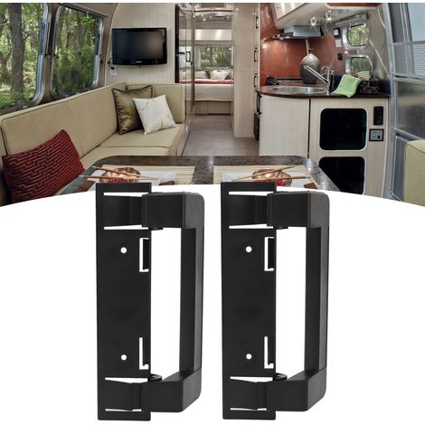 Kit de 2 supports de poignée de porte de réfrigérateur pour camping-car, compatible avec le réfrigérateur 3316882900 S, poignée standard combinée 6/8 Amii (Référence : YSGM-8713) (1/5)