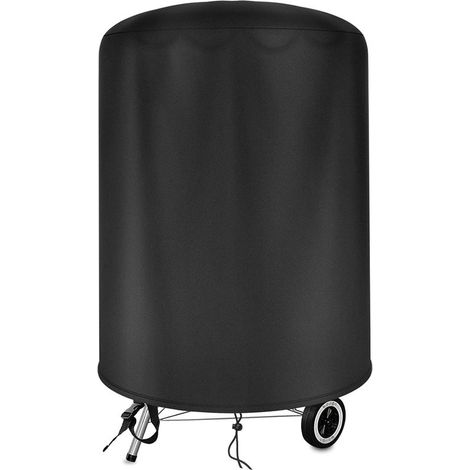 Housse de gril pour barbecue à charbon de bois de 22 pouces, housse de gril étanche Oxford 210D pour barbecue extérieur (Φ75 x 70 cm) (1/5)