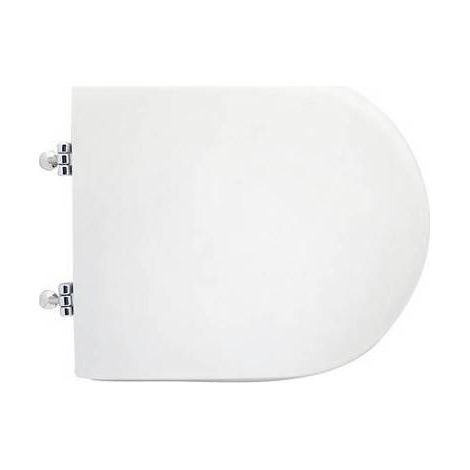 SEDILE WC PER SANITOSCO VASO FREE CHIUSO FORMA 7 Misura: Bianco - Cerniere A passanti