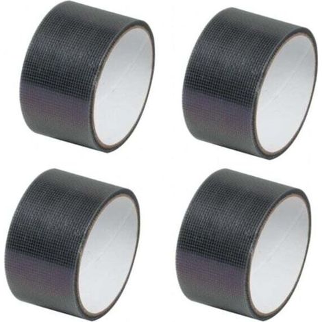 Cinta reparadora para mosquiteras - Cinta para mosquiteras - Cinta para mosquiteras de ventana, 4 piezas - 2 m -Crezuo