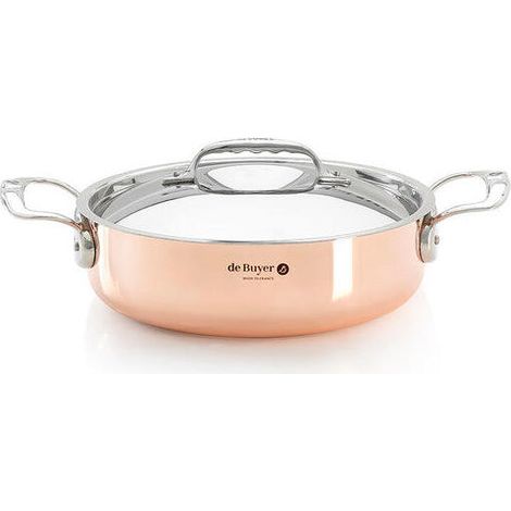 De buyer prima matera saucepot cobre/acero baja induccion 20cm (1/4)