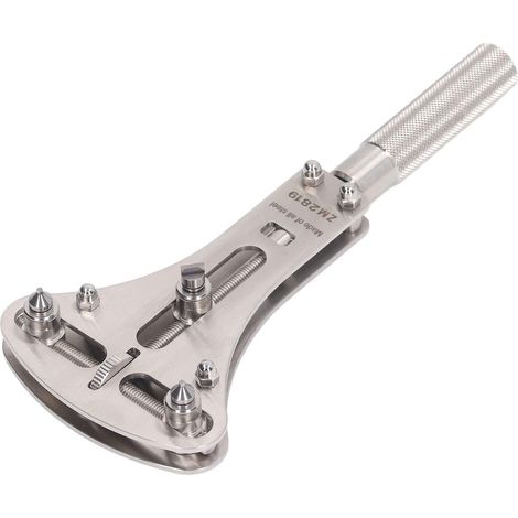 Stainless Steel Batch Battery Screw Opener/Turner - Universal Wrench Tool for Watch Repair (1/5)