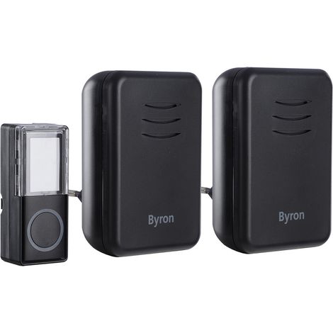 Byron Kit de sonnette Noir Hxl6xLcm