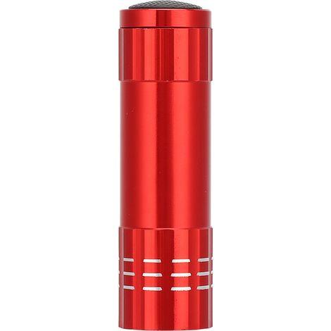 SJLERST Testeur d'incubateur d'œufs, lampe à bougie, 9 lumières brillantes, accessoire de volaille à couver à froid, rouge