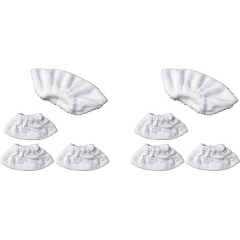 8-teiliges Mikrofaser-Bezugsset für die Handdüse des Kärcher EasyFix Dampfreinigers SC1, SC2, SC3, SC4, SC5 (1/5)