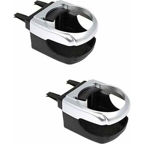 2 pcs Porte-gobelets pour Voiture,Porte Gobelet Voiture Support Boîteille Porte-Boîteille Climatiseur Sortie Porte-gobelet Universel pour SUV/Camions/Auto-Fei Yu (1/3)