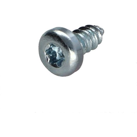 Vis tôle Tête cylindrique TC 3.5X38 TORX T10 Bichromaté-1 pièce