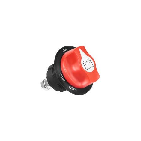 Coupe Circuit Batterie 12V-24V 100A Interrupteur de Batterie ON-OFF Coupe Batterie Interrupteur de Déconnexion de Batterie pour Voiture Bateau Camion Moto Véhicule Marine