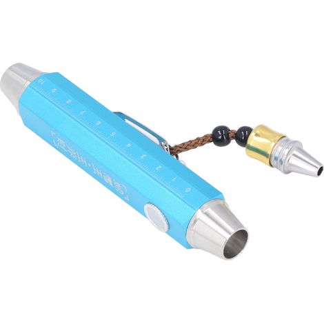 Doppelte Stirnlampe zur Jadeidentifizierung, 2 ultrahelle LEDs für Edelsteine und Diamanten, mit eingebauter Batterie (blaues Set/blaue Box). (1/5)