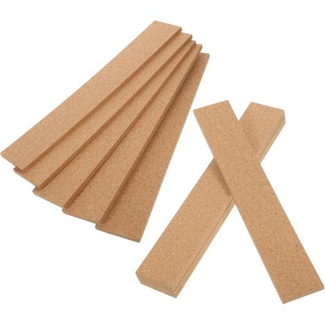 Lot de 10 bandes adhésives en liège naturel sans cadre pour tableaux (1/5)