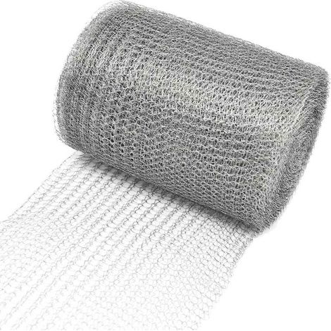 1 PCS Treillis Métallique à Mailles Fines en Acier Inoxydable à Mailles Étroites pour la Protection 12,7 cm X 12 M (1/5)