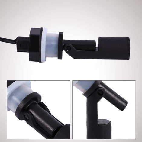 400 mm langer, seitlicher Schwimmerschalter aus Kunststoff in Entenschnabelform, Modell C, 0,5 A, 220 V (1/5)