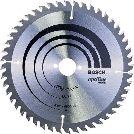 Bosch Optiline Wood Lama per sega circolare 230x30 mm per legno (1/3)
