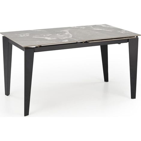 Mesa Houston 1842 , 77x81x141cm, Alargamiento, Piedra sinterizada, Metal