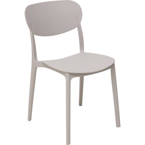 Sedia plasta taupe - 5five