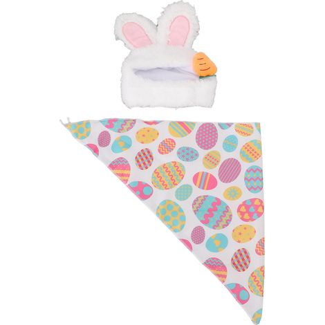 [Costume de Fête] Tenue de Goose Bunny Easter pour 23 Pouces et 17 Pouces, Plush et 34g, Décor de Jardin et Porche Cute (1/4)