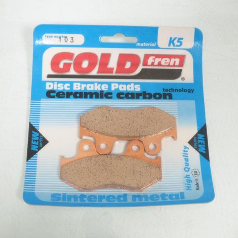 Bremsbelag Gold Fren für Quad Honda 250 TRX R 1986 bis 1989 (1/3)