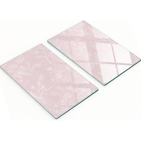 Tablas decorativas multifuncionales de madera templada para cocina, 2x30x52 cm