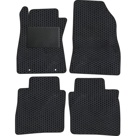 NI034EVAPOD - Komplettes Set EVA-Autofußmatten passend für Nissan Pulsar 2014-2018 (mit zusätzlicher Verstärkung)