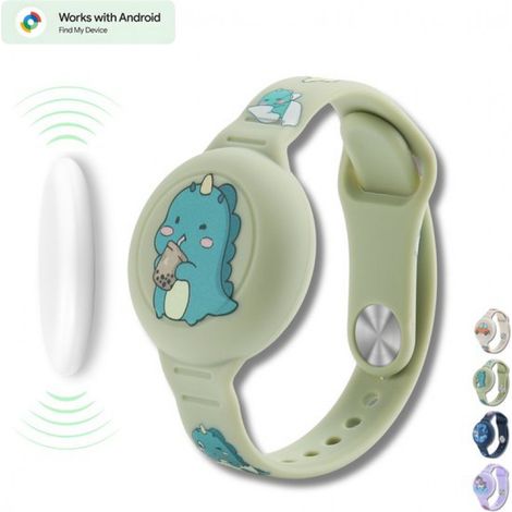 Android-Kinderortungsarmband – Kompatibel mit „Mein Android-Telefon suchen“ – Armband mit Bluetooth-Tracker – Unbegrenzte Standortverfolgung – Kompatibel mit Google „Mein Android-Telefon suchen“ – Aku (1/5)