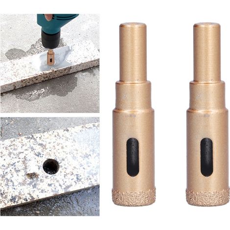 Foret diamanté tout céramique pour granit, foret diamanté pour brasage, foret pour carrelage et verre, foret pour brasage 16 mm (1/5)
