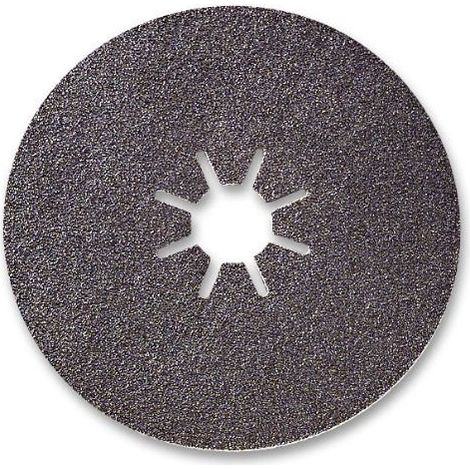 DISCO ORIFICIO EN ESTRELLA B DE FIBRA 115 MM GRANO 60 SERIE 4700 SIARAL 8 - SIA