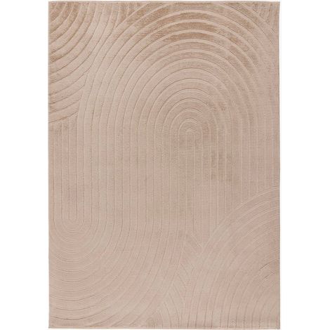 COMFORT Tapis doux à motif beige - 160x230 cm (1/5)