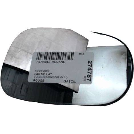 [PRODUIT D'OCCASION] Glace Retroviseur Exterieur D RENAULT Megane ♻️ Ref Oe. 7701040255 - Garantie à vie (1/2)