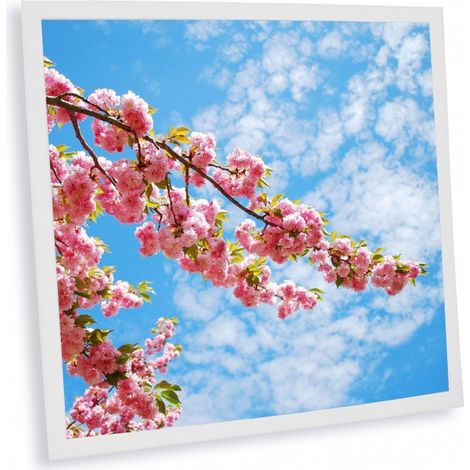Pack de 1 dalle LED imprimée - Osaka - 600x600mm - Fabriqué en France (alimentation non fournie)