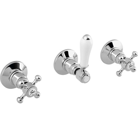 Sapho Reitano Rubinetteria Antea - Unterputz-Brausemischer für 2 Verbraucher, Chrom SET305-101 (1/4)