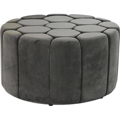 Reposapies Poliester Mdf 85X85X48 Gris (1/3)